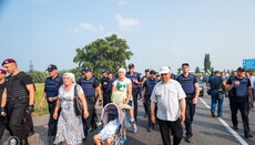 В полицию сообщили о взрывчатке на пути следования Крестного хода