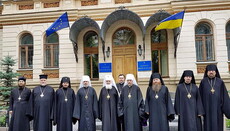 УПЦ КП знищила дах Патріархії УАПЦ