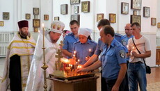 В єпархіях УПЦ молилися за загиблих правоохоронців