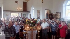 У новозбудованому храмі села Білогородка відбулась перша Літургія