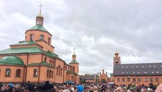 130 тысяч верующих посетили Голосеевский монастырь в Киеве в День памяти матушки Алипии