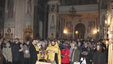Верующие Одессы совершили Новогодний ночной крестный ход