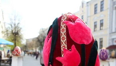 "Easter in Zhytomyr": a giant pysanka stolen from Easter fair