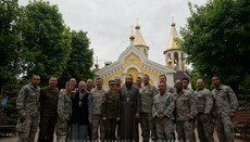 Военные США вознесли молитвы в храме УПЦ в Александрии