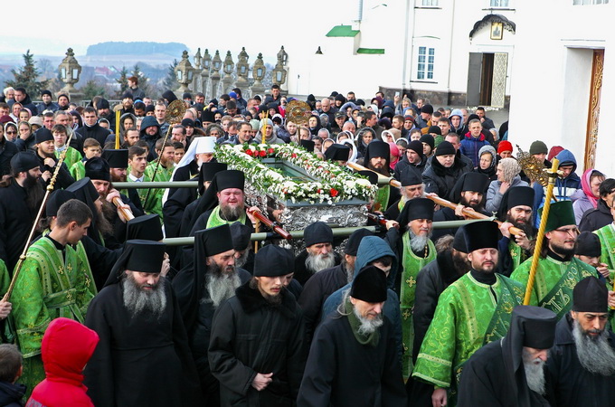 У Почаївській Лаврі відбудуться торжества на честь преподобного Іова
