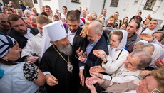 Предстоятель УПЦ: Благодать Божия дается тому, кто стремится стать лучше (ВИДЕО)