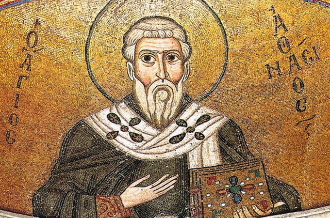 Великая Лавра празднует память Афанасия Афонского
