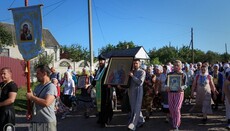 В Ровенской епархии начался Крестный ход к Святой Почаевской горе