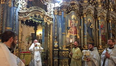 Иерарх УПЦ возглавил Литургию в честь крестителя Венгрии