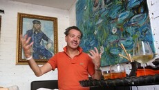 Kiev artist is under a threat of a criminal proceedings for "icons" with monkeys