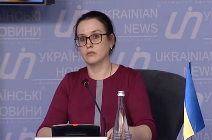 UOJ Director Anna Poddubnaya. Photo: screenshot from the press conference