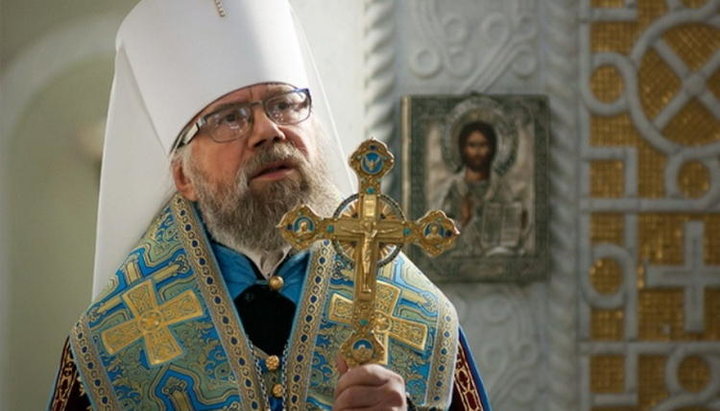 Митрополит Августин, глава Синодального отдела УПЦ по взаимодействию с вооруженными силами и другими военными формированиями Украины