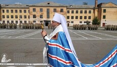 Митрополит Августин наградил церковными наградами шепетовских зенитчиков