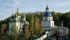 In Vydubichi Monastery drunken "priest" of UOC KP attempts to kill himself