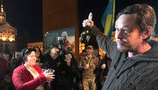"Death to enemies!": The future Tomos celebrated on Maidan