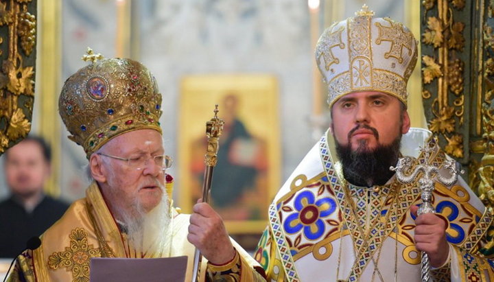 Ecumenical Patriarch Bartholomew and "Metropolitan" Epiphany