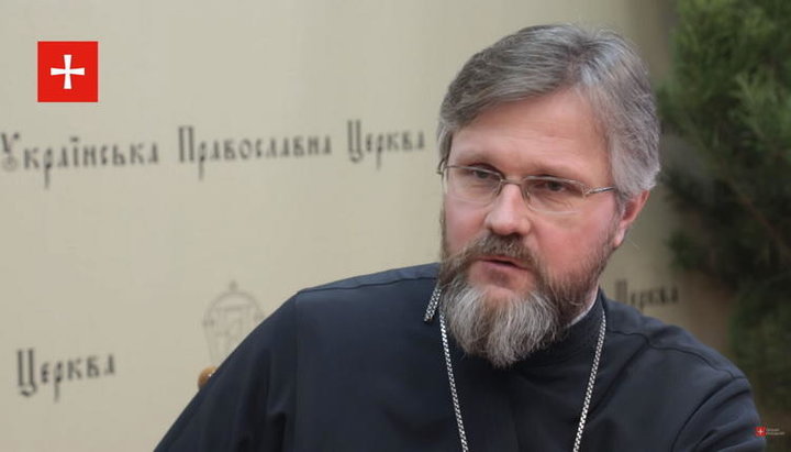 Protopriest Nikolai Danilevich, deputy head of the UOC DECR