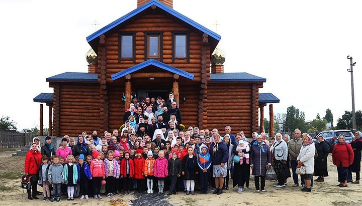 В Ізюмській єпархії освятили храм на честь Різдва Пресвятої Богородиці