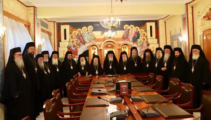 Священный Синод Элладской Церкви. Фото: orthodoxianewsagency.gr