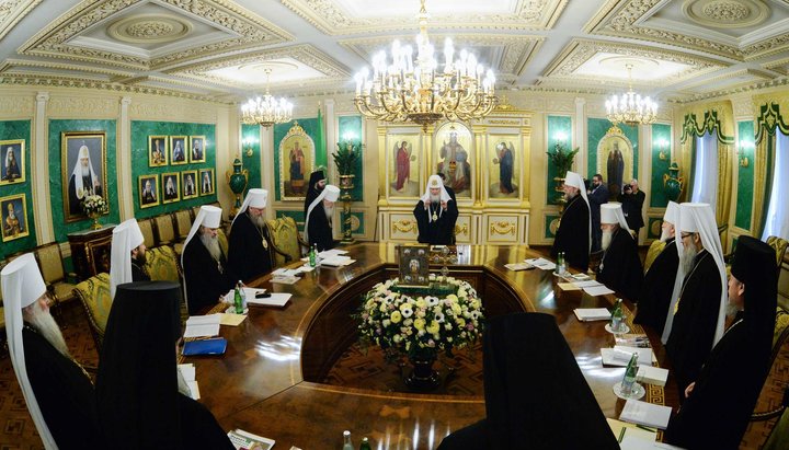 The Holy Synod of the Russian Orthodox Church. Photo: pravmir.ru