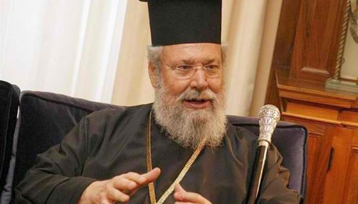 Προκαθήμενος της Κυπριακής Ορθόδοξης Εκκλησίας. Φωτογραφία: Facebook