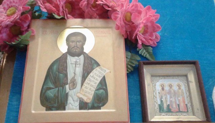 Икона мч. Стефана Наливайко, храм УПЦ в Константиновке. Фото: Запорожская епархия