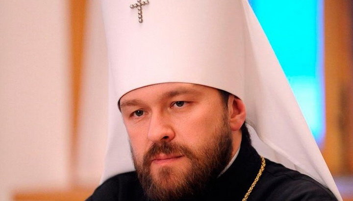 Голова Відділу зовнішніх церковних зв'язків митрополит Волоколамський Іларіон (Алфеєв). Фото: pravoslavie.fm