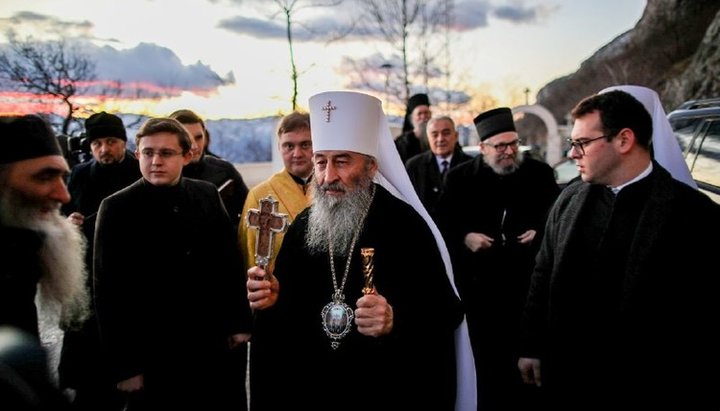 Предстоятель УПЦ Блаженнейший Митрополит Онуфрий в Черногории. Фото: t.me/bishopvictor