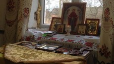На вторую службу ПЦУ в захваченный храм в Сусвале пришло меньше 20 человек