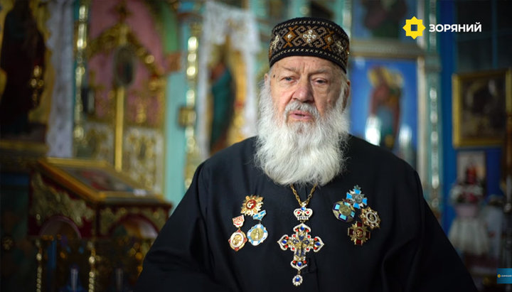 Протоієрей Михайло Макеєв. Фото: скріншот відео на YouTube-каналі «Телеканал Зоряний»