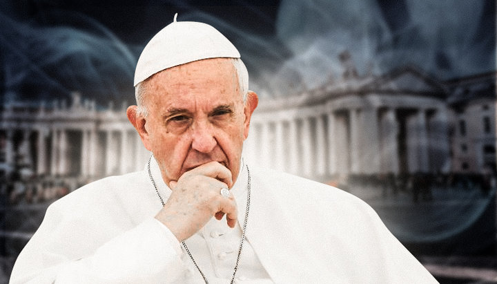Carlo Viganò directly accused Pope Francis of creating something like a single world religion without dogmas and morals – literally, "an infernal parody of the Church of Christ". Photo: UOJ