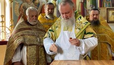 У храмі Михайлівського монастиря УПЦ на Закарпатті освячено новий престол