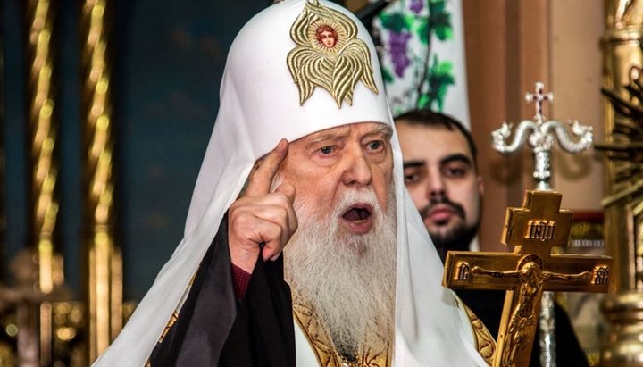 Глава УПЦ КП Філарет Денисенко. Фото: gdb.rferl.org
