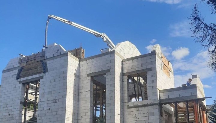 Храм святого благовірного князя Олега Брянського, що споруджується при ковельському пологовому будинку. Фото: bf-favor.org