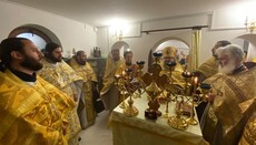 На новом приходе УПЦ в селе Корчевцы на Буковине совершили первую литургию