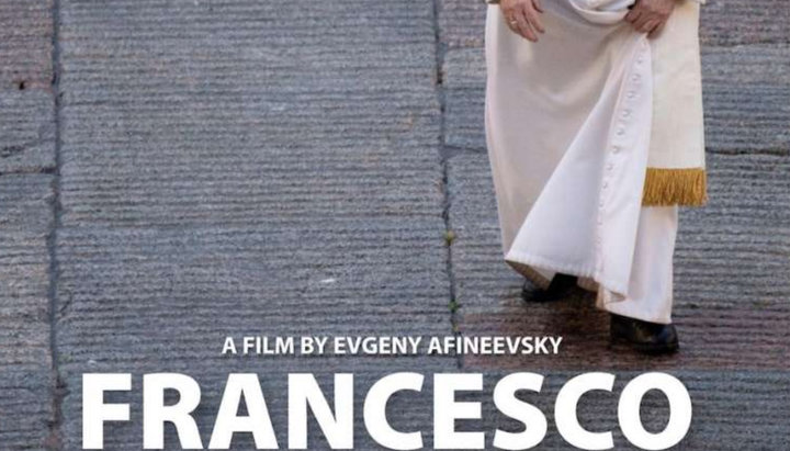 A poster for the film "Francesco". Photo: catholicnewsagency.com