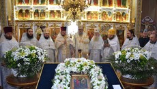 В Черновицкой области освятили новый иконостас в часовне свщм. Власия