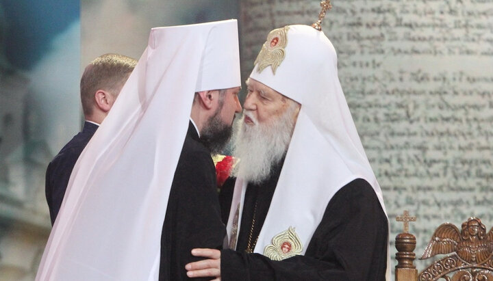 Епифаний Думенко и Филарет Денисенко. Фото: glavcom.ua