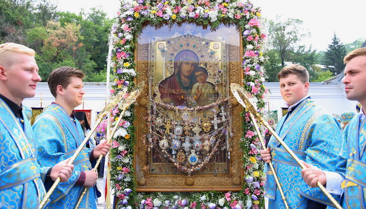 Празднование Святогорской иконы Божией Матери. Фото: svlavra.church.ua