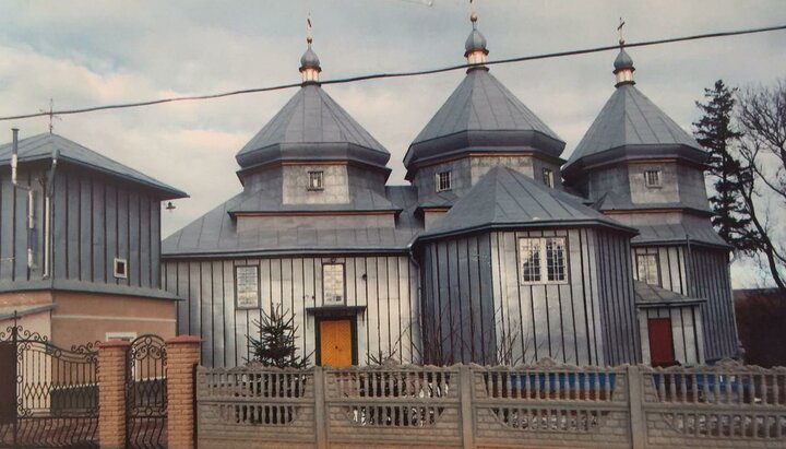 Храм УПЦ в честь Успения Божией Матери в селе Михальча. Фото: facebook.com/orthobuk