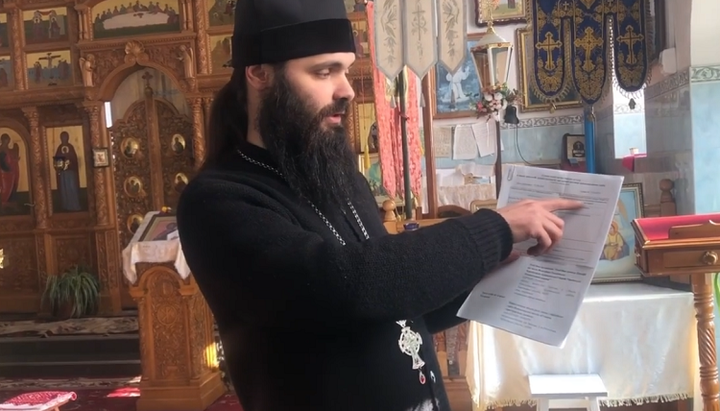 Η OCU παραποιεί έγγραφα σε μια προσπάθεια να καταλάβει ναό στο Ρύνγατς