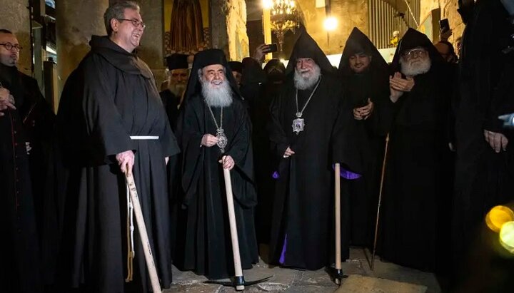 В иерусалимском Храме Гроба Господня обнаружили алтарь времен крестоносцев. Фото: jpost.com