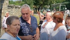 Uniates come to Ivano-Frankivsk Cathedral as "transferred community" of UOC