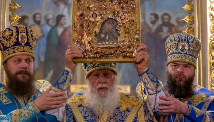 Митрополит Одесский и Измаильский Агафангел совершил крестный ход с Касперовской иконой Богородицы вокруг Одессы. Фото: пресс-служба Одесской епархии УПЦ.