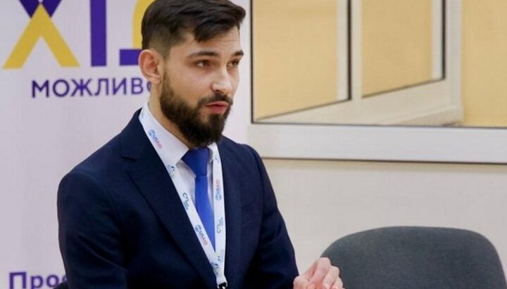 OCU cleric and “religious expert” Oleksandr Yefremenko. Photo: infonavigator.com.ua