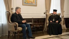 Dumenko and Poroshenko discuss "traitors in cassocks”