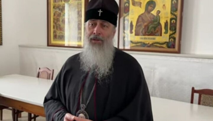 Митрополит Святогорский Арсений. Фото: скриншот видео YouTube-канала архидиакона Андрея Пальчука