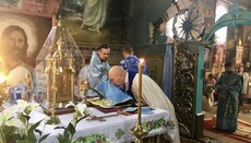 Catholic priest co-serves with "archbishop" in Ternopil Eparchy of OCU