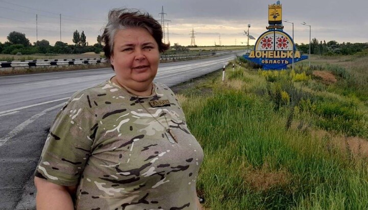 Военный капеллан баптистской церкви Александра Андрияшина. Фото: Risu