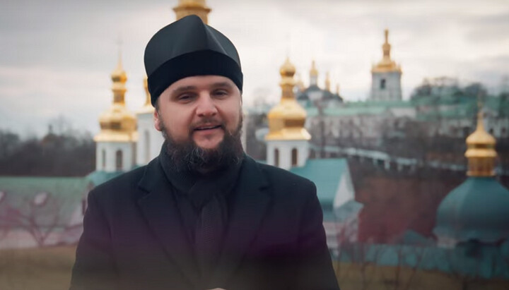 Протоієрей Олександр Клименко. Фото: скріншот відео YouTube-каналу священника